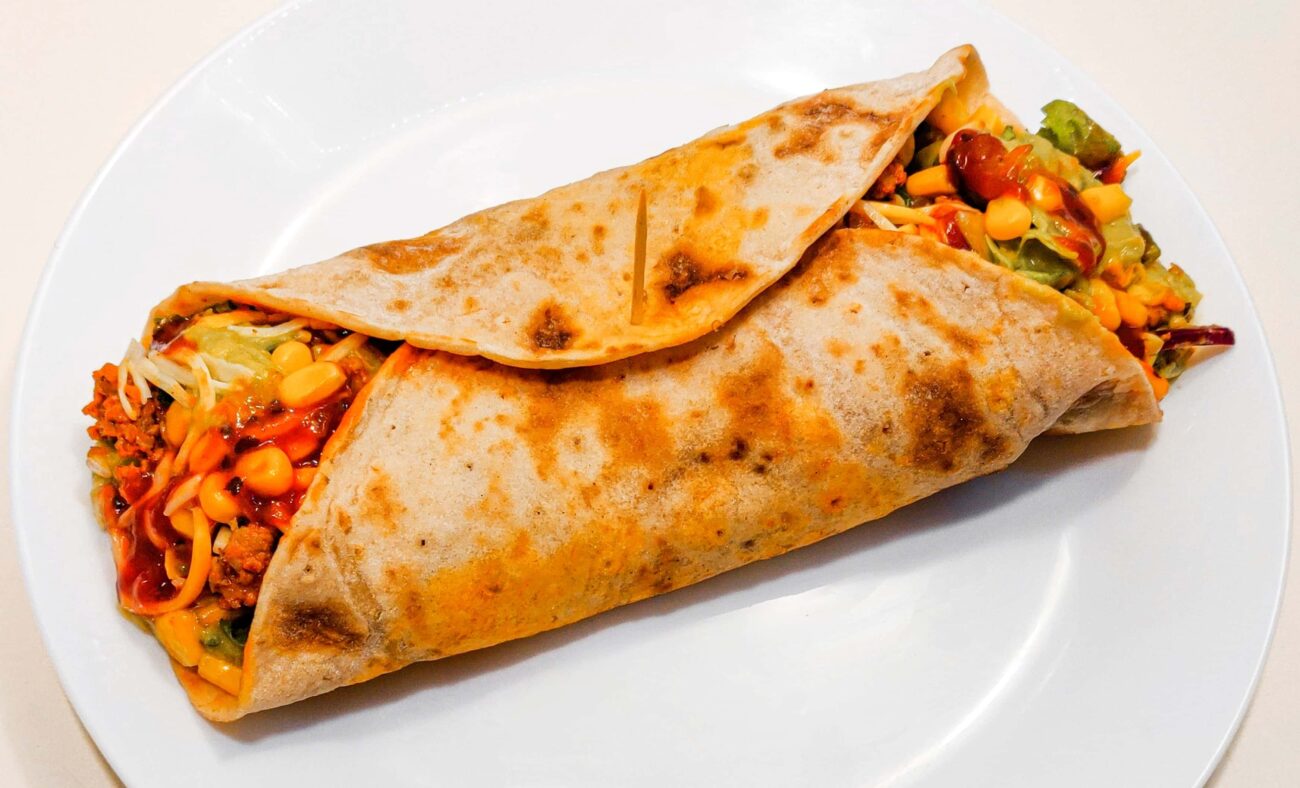 Taco cu guacamole